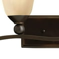 thumbnail image 2 of 4 Light Bathroom Vanity in Transitional Style 35.75 inches Wide By 8.75 inches High-Olde Bronze Finish-Clear Seedy Glass Color Bailey Street Home, 2 of 6