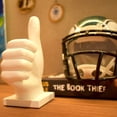 thumbnail image 5 of Adam & Friends Thumbs Up Sculpture | White, 5 of 6