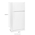 thumbnail image 4 of WHIRLPOOL WRT314TFDW top freezer freestanding refrigerator, 4 of 5
