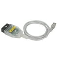 thumbnail image 2 of Cable conector adaptador OBD2 de interruptor INPA con Chip FT232RL, herramienta de diagnóstico automático, tablero verde de carcasa blanca para Serie E, 2 of 12