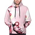 thumbnail image 5 of Lsque Five Nights At Freddy'S Pattern Casual Men's Hoodie,Hooded Sweatshirt with Kangaroo Pocket,Pullover Hoodie-Medium, 5 of 8