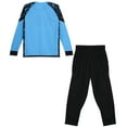 thumbnail image 3 of TiaoBug Kids Boys Padded Soccer Goalie Shirts Goalkeeper Jersey and Sweatpants Football Training Set Sky Blue 13-14, 3 of 7