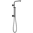 thumbnail image 1 of DELTA FAUCET 58810-BL Colonne de Douche Ronde 18 Pouces, Noir Mat, 1 of 4