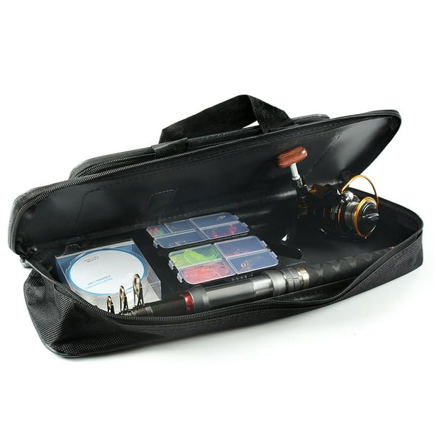 Arealer 45cm/50cm/60cm Fishing Rod Bag Water-repellent Fishing Rod Reel  Case Bag Fishing Tackle Tool Storage Bag 