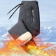 thumbnail image 5 of Pantalones de chándal de lana para hombre Pantalones impermeables de lana cálidos de invierno Pantalones de entrenamiento de gimnasio, 5 of 9