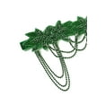thumbnail image 2 of BABEYOND 1920s Flapper Headpiece Roaring 20s Headband Great Gatsby Headband Chain for Women Vintage Hair Accessory, 2 of 4