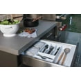 thumbnail image 2 of Rev-A-Shelf GCT-4W-52 Extra Large Glossy Trim-to-Fit Plastic 7 Compartment Cutlery Tray Insert Organizer, White, 2 of 6