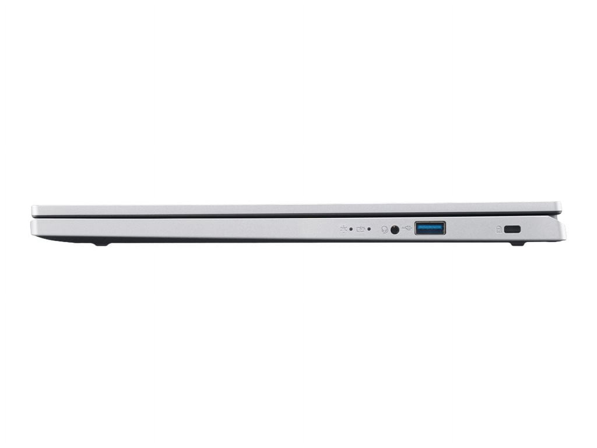 Acer Aspire 3 15 A315-24P - AMD Ryzen 3 - 7320U / up to 4.1 GHz - Win 11 Home in S mode - Radeon 610M - 8 GB RAM - 128 GB SSD - 15.6" IPS 1920 x 1080 (Full HD) - Wi-Fi 6 - pure silver - kbd: US Intl