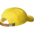 thumbnail image 2 of Lacoste Mens Big Croc Twill Adjustable Leather Strap Hat One Size Cornmeal Yellow, 2 of 3