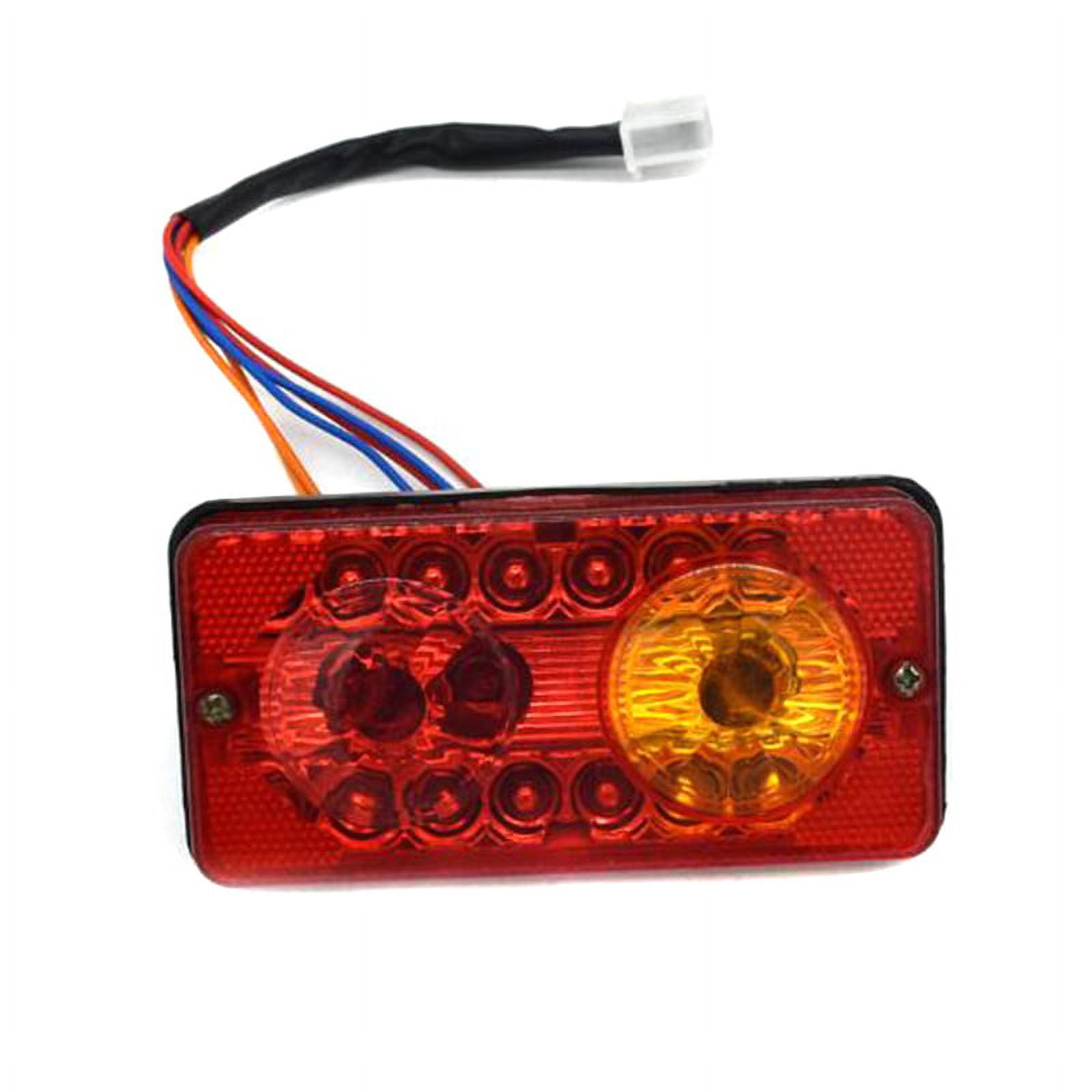 Universal 12V Integrated LED Turn Signal Tail Light Custom For Bobber