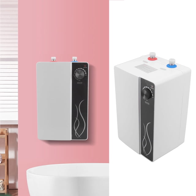 Mini Calentador de Agua, IPX4 8L COCINA AGUA ELÉCTRICA CALENTOR EU 220V Multi Function 1500W Para El Hogar