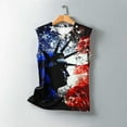 thumbnail image 5 of Frostluinai Women's Cheap 4th of July Tanks Vintage Sleeveless Tanks Crew Neck American Flag Shirts Plus Size Loose Fit Tanks, 5 of 5
