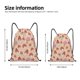 thumbnail image 2 of Fotbe 70s Mushroom Bolsa Mochila con Cordón Estampada, Bolsa de Gimnasio Deportiva, Bolsa Cinch, Bolsa con Cordón para Hombres y Mujeres-Small, 2 of 6