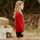 thumbnail image 5 of Cowsor Kids Cardigan Sweater Winter Warm V Neck Cotton Knit Sweaters Fall Fashion Long Sleeve Open Front Button Down Tops, 5 of 6