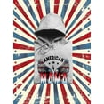 thumbnail image 3 of American Mama Oldschool Hoodie Women -Image by Shutterstock, Female Medium, 3 of 4