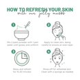 thumbnail image 4 of Mascarilla de gelatina BRÜUN Peel-Off con aloe vera, 680 ml, libre de crueldad animal, 4 of 7