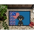thumbnail image 3 of Black and Cream Dachshund Indoor or Outdoor Mat 24x36 36 in x 24 in, 3 of 5