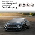 thumbnail image 2 of CarCovers Weatherproof Car Cover & Warranty Compatible with Ford 1979-2004 Mustang - Outdoor Cover Theft Cable Lock Car Accessories Better Than Waterproof, 2 of 7
