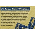 thumbnail image 4 of American Kennel Club Dominoes - 28 Super Sized Dominoes - Beagle, Golden Retriever, Pug, Old English Sheepdog, Dalmation, 4 of 5