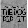 thumbnail image 2 of Dont Look at Me the Dog Did it Romper Boys or Girls Infant Baby Brisco Brands 12M, 2 of 6