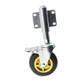 thumbnail image 4 of Rueda de repuesto para puerta de cerca de 3 pulgadas, soporte de montaje de metal con resorte y rotación de 360 grados, 4 of 8