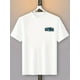 thumbnail image 1 of Men's Trendy Street Style Shark Graphic Print T-Shirt - Crew Neck, Short Sleeve, Stretch Fabric, Casual Summer Tee with "DEEP SEA OVERLORD" Design, 1 of 5