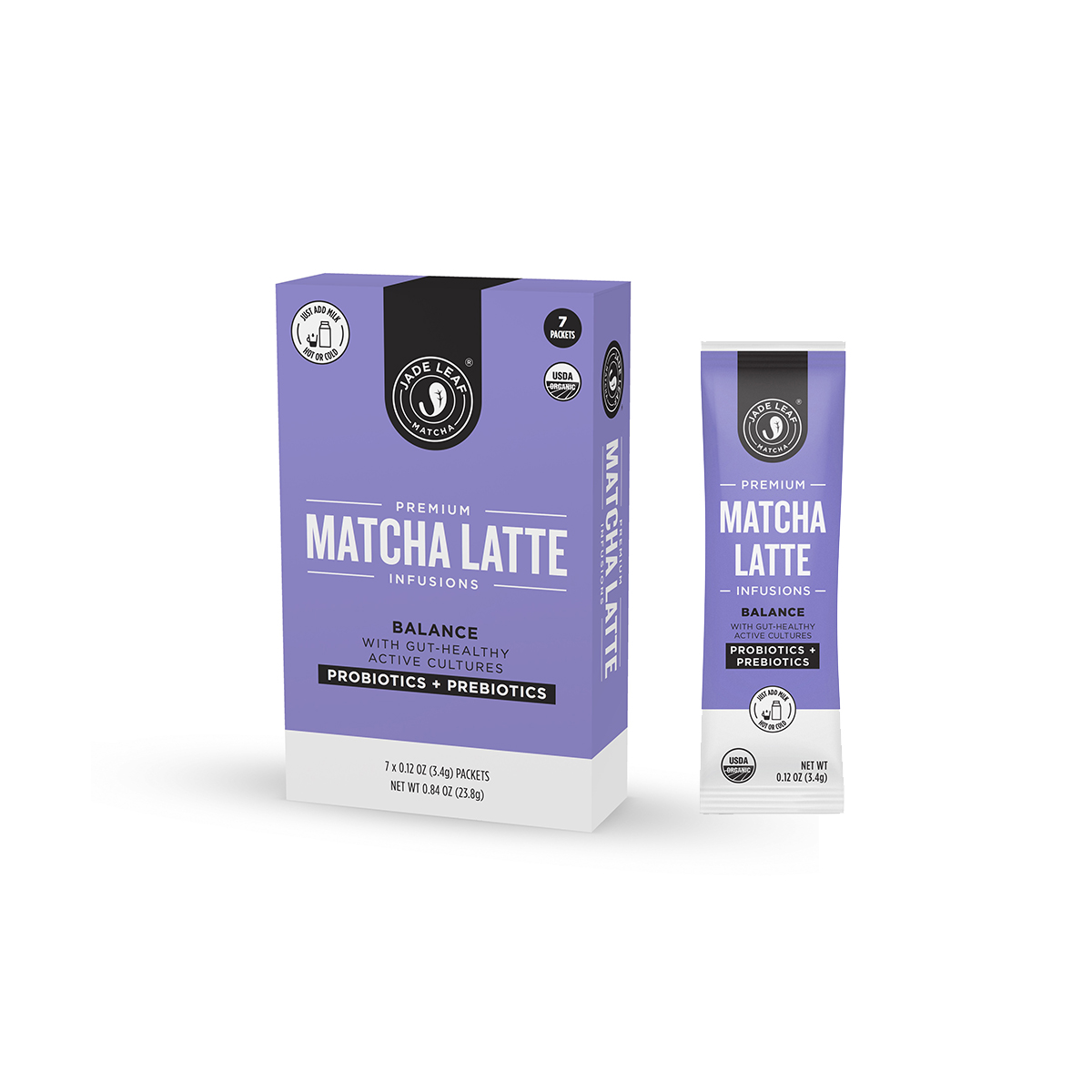 Jade Leaf Matcha, Premium Matcha Latte Infusions Powdered Tea, BALANCE