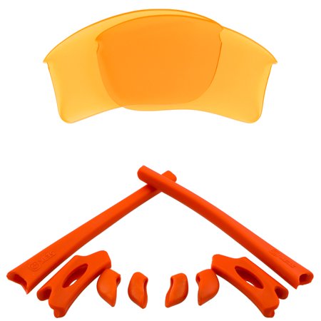 - FLAK JACKET XLJ Replacement Lenses & Accessories Kit by SEEK OPTICS fits OAKLEY