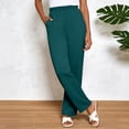 thumbnail image 5 of COMVALUE Wide Leg Sweatpants Women 2026 High Waist Sweat Pants Baggy Straight Athletic Pants with Pockets (XXL, Green), 5 of 6