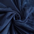 thumbnail image 5 of 3 Pieces Ultra Soft Velvet Duvet Cover Set, Cozy and Warm Bedding Comforter Cover Set, Twin Size, 1 Duvet Cover with 2 Pillow Shams, Navy Blue, 5 of 5
