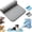 Gray, variant on Kittra Cooling Mat for Cats, Self-Cooling Pet Mat, Washable Portable Coolings Pad for Dogs Cats, Ice Silk Self Cooling Foldables Mat, Extra Large Self-Cooling Pad for Pets