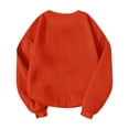 thumbnail image 5 of De Sudadera de Halloween para mujer con estampado divertido de fantasmas Let's Get Sheet Faced Casual Jersey de manga larga, 5 of 5