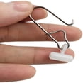 thumbnail image 2 of Slides for Braided Line, Fishing s with Stainless Steel lock Snaps Kit White 1 (100pcs), 2 of 2