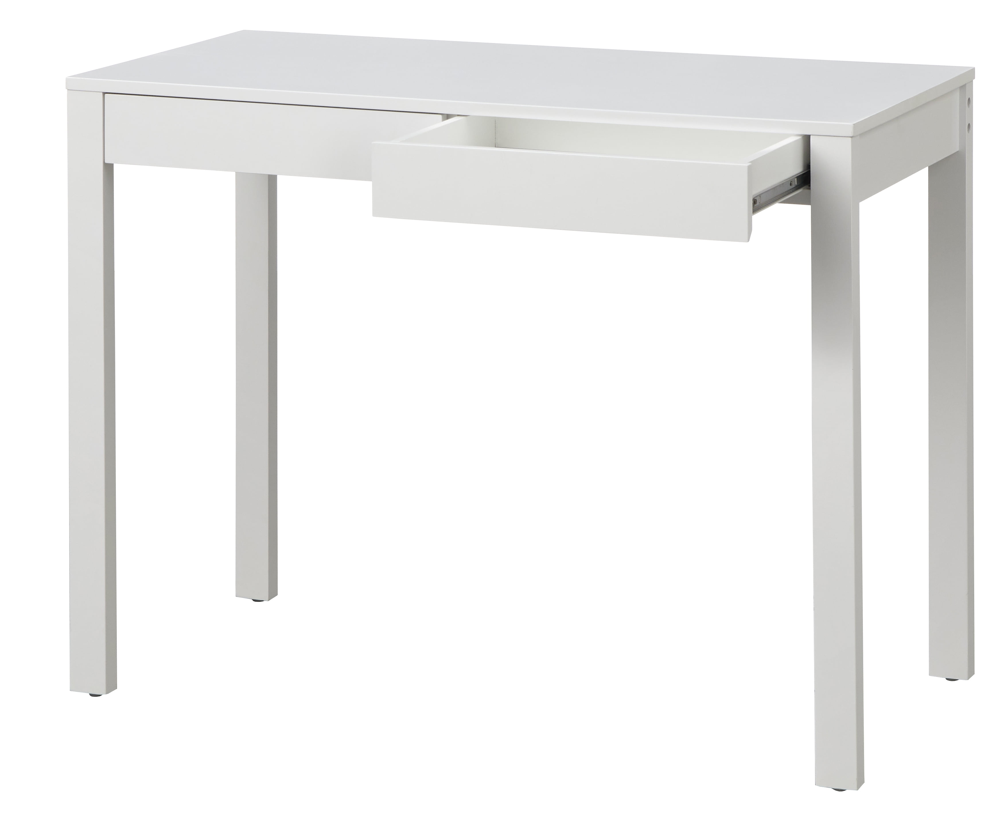 TMS Grant 2-Drawer 40" Student Writing Desk, White