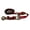Red, variant on 2" x 8 Ft Axle Wrap Auto Tie Down Ratchet Strap w/ Snap Hooks | RED