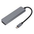 thumbnail image 5 of Hub USB C 5 en 1, Ultra alta definición, velocidad de transferencia de 5Gbps, carga PD, adaptador de concentrador USB C a Ethernet para viajes en casa y oficina, 5 of 5