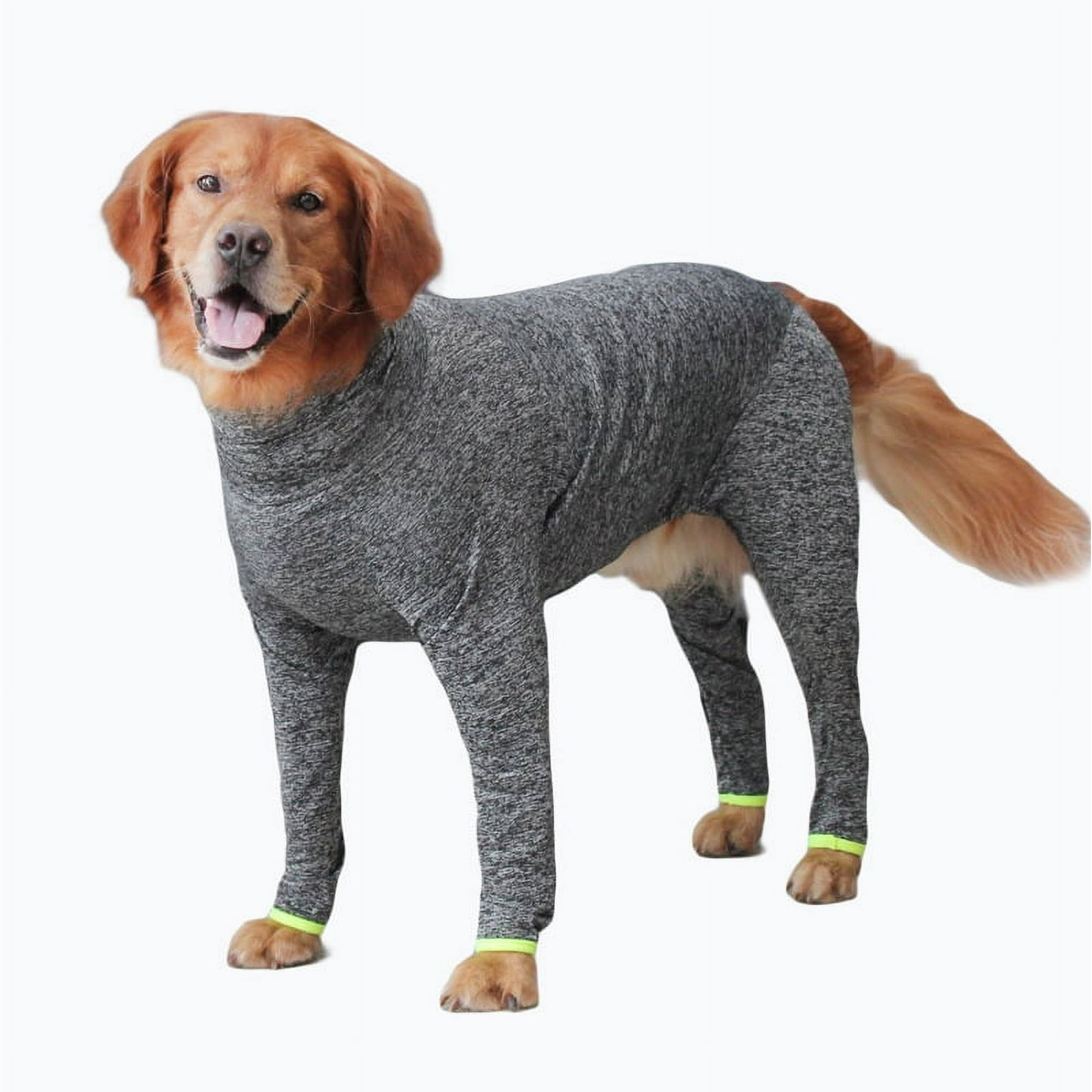 Dog onesie shed suit full coverage pet surgery recovery leggings to wear after surgery Walmart