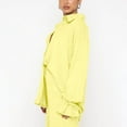thumbnail image 5 of Scyoekwg Womens Tracksuits 2 Piece Set Fall Outfits Long Sleeve Tops Wide Leg Pants Casual Two Piece Set Fashion Matching Outfits Sweatsuit Tracksuit (Yellow,L), 5 of 7