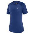 thumbnail image 2 of Women's Fanatics  Blue Tampa Bay Lightning Authentic Pro Tech T-Shirt, 2 of 3