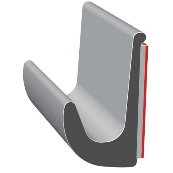 Trim-Lok Drip Rail DRB-50 Use With Truck/Car/RV Or Boat To Channel Off Water; Black; PVC; Flexible; J-Design; With Acrylic Foam Tape With Peel-Off Liner