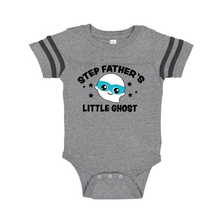 

Inktastic Cute Step Father s Little Ghost with Stars Gift Baby Boy or Baby Girl Bodysuit