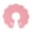 Pink-M, variant on Protective Lint Collar for Dogs and Cats with Adjustable Sizes to Prevent Licking and Biting Light weight Washable