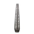 thumbnail image 1 of Moe's Large Corvara Ceramic Vase in Silver, 1 of 1
