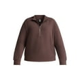 thumbnail image 5 of Avia Women's and Women's Ottoman 1/2 Zip Sweatshirt, Sizes XS-4X, 5 of 5