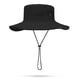 thumbnail image 1 of Sombrero de pescador con sombrilla de poliéster para hombre y mujer, gorro de ala grande impermeable resistente al desgaste para exteriores, 60cm de circunferencia, 1 of 5