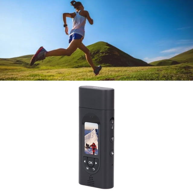 Body Cam, Body Personal Camera Wide Angle 1.47inch Screen Portable Rechargeable Battery 256G Support for Sport Bike Outdoor