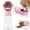 Pink, variant on Hutact Dog Water Bottle with Food Container, 18.6oz Pet Dispenser Cup, Detachable 5.7oz Food Container, Portable Leak-Proof Water Bottle with Lock, Pink