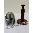 thumbnail image 5 of THOR INSTRUMENTS King Leonidas Medieval Mini Armor Helmet 300 Movie On Helmet Rustic Vintage Home Decor Gifts, 5 of 5