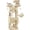 Beige, variant on 78.7" Cat Tree:10Posts,2 Caves,2 Hammocks,Suit for Large Cats,Dark Grey