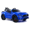 thumbnail image 6 of Ford Mustang GT Kids 24V Electric Ride-On Car w R/C Parental Control Remote, LED Foam wheels + Underbody LED Kit, MP3 + Wireless Music Streaming, Car Cover, Vegan Leather Seat, 6 of 10